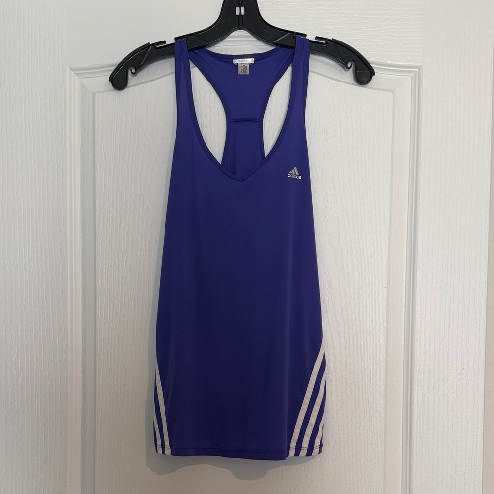 Adidas Women's Vibrant Purple Tank Top